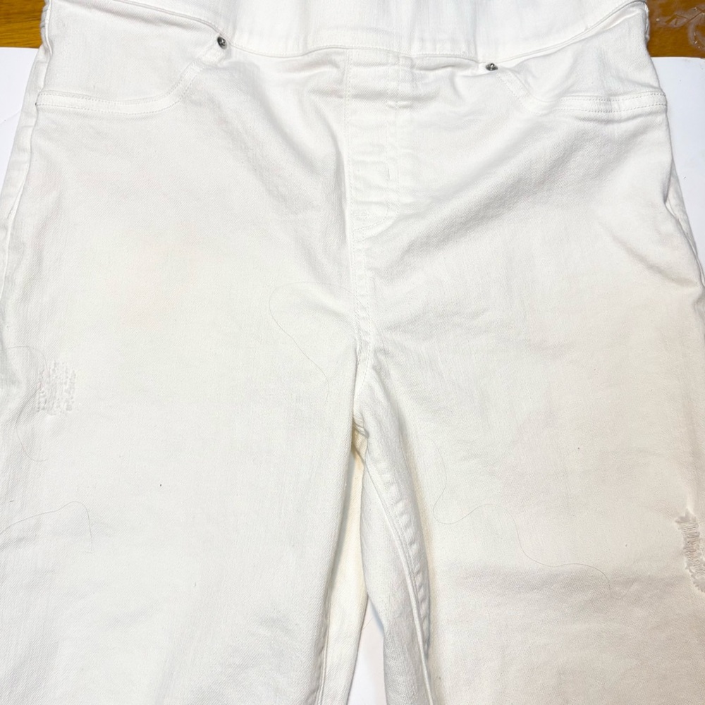 SPANX White High-Rise Skinny Jeans - Picture 4 of 10